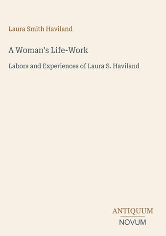 A Woman's Life-Work