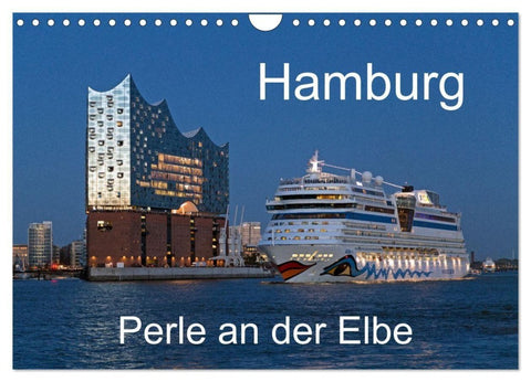 Hamburg - Perle an der Elbe (Wandkalender 2027 DIN A4 quer), CALVENDO Monatskalender