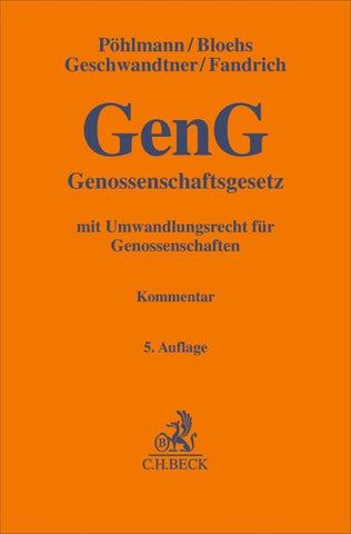 Genossenschaftsgesetz. GenG
