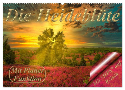 Die Heideblüte (Wandkalender 2027 DIN A2 quer), CALVENDO Monatskalender