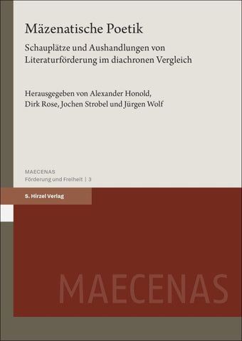 Mäzenatische Poetik