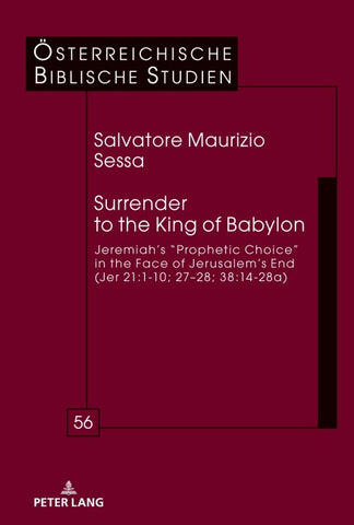 Surrender to the King of Babylon