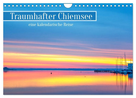 Traumhafter Chiemsee - eine kalendarische Reise (Wandkalender 2027 DIN A4 quer), CALVENDO Monatskalender