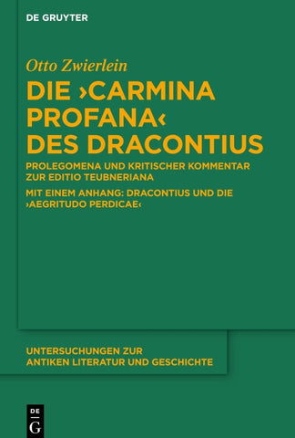 Die "Carmina profana" des Dracontius