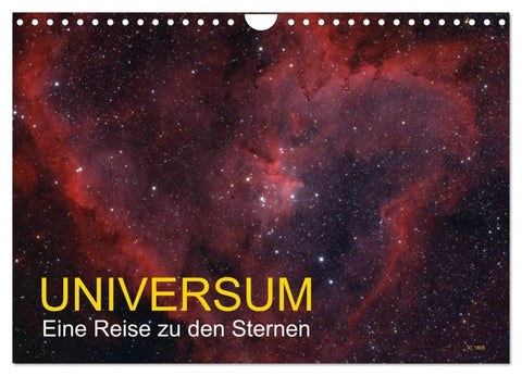 Universum - Eine Reise zu den Sternen (Wandkalender 2026 DIN A4 quer), CALVENDO Monatskalender
