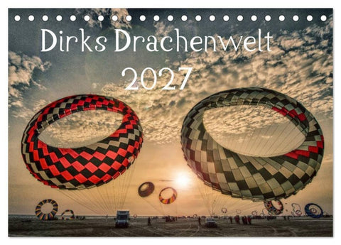 Dirks Drachenwelt (Tischkalender 2027 DIN A5 quer), CALVENDO Monatskalender