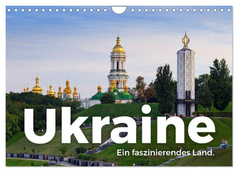 Ukraine - Ein faszinierendes Land. (Wandkalender 2027 DIN A4 quer), CALVENDO Monatskalender