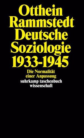 Deutsche Soziologie 1933–1945