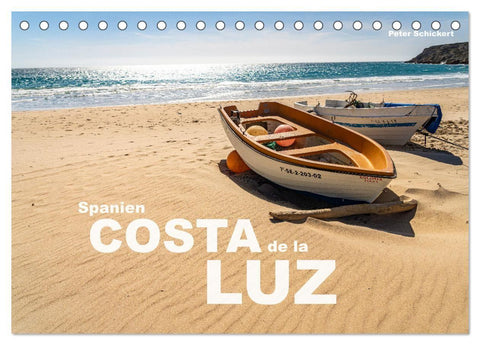 Spanien - Costa de la Luz (Tischkalender 2027 DIN A5 quer), CALVENDO Monatskalender
