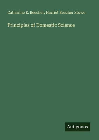 Principles of Domestic Science