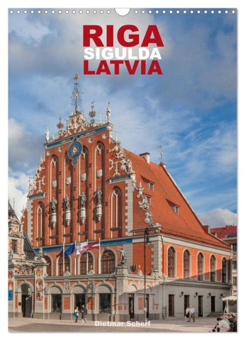 Riga Sigulda Latvia (Wall Calendar 2027 DIN A3 portrait), CALVENDO 12 Month Wall Calendar