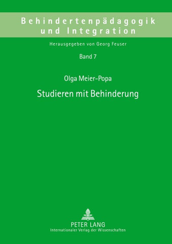 Studieren mit Behinderung