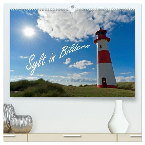 Sylt in Bildern (hochwertiger Premium Wandkalender 2027 DIN A2 quer), Kunstdruck in Hochglanz