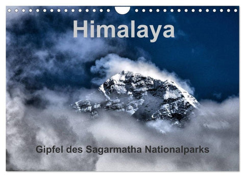 Himalaya - Gipfel des Sagarmatha Nationalparks (Wandkalender 2027 DIN A4 quer), CALVENDO Monatskalender