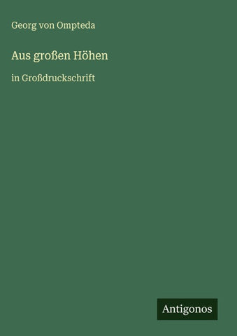 Aus großen Höhen