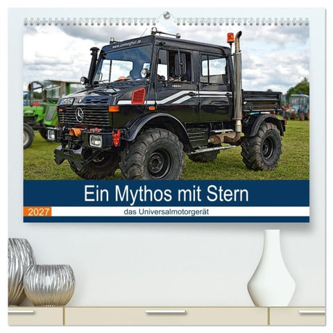 Ein Mythos mit Stern - das Universalmotorgerät (hochwertiger Premium Wandkalender 2027 DIN A2 quer), Kunstdruck in Hochglanz