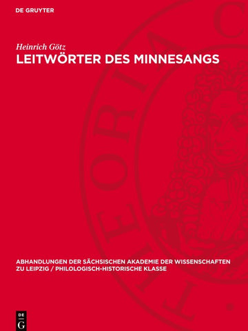 Leitwörter des Minnesangs