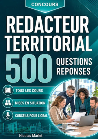 Rédacteur territorial 500 questions réponses
