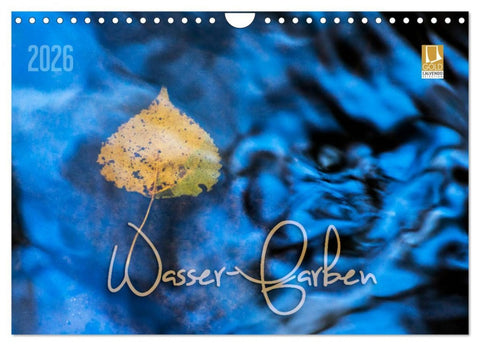 Wasser-Farben (Wandkalender 2026 DIN A4 quer), CALVENDO Monatskalender