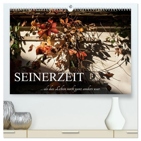 Seinerzeit (hochwertiger Premium Wandkalender 2026 DIN A2 quer), Kunstdruck in Hochglanz