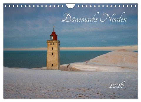 Dänemarks Norden (Wandkalender 2026 DIN A4 quer), CALVENDO Monatskalender