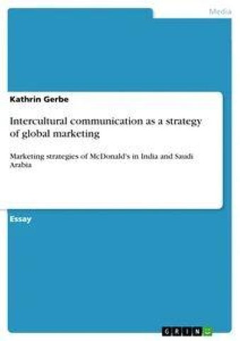 Intercultural communication as a strategy of global marketing