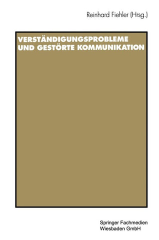 Verständigungsprobleme und gestörte Kommunikation