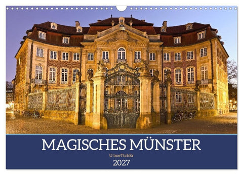 Magisches Münster (Wandkalender 2027 DIN A3 quer), CALVENDO Monatskalender