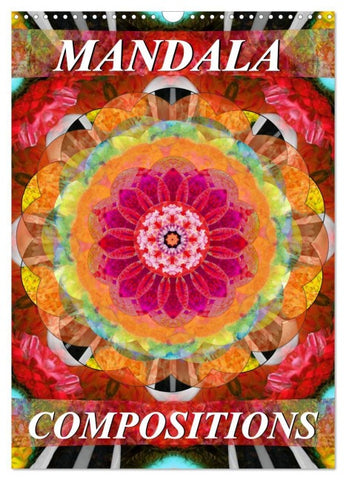 MANDALA COMPOSITIONS (Wall Calendar 2026 DIN A3 portrait), CALVENDO 12 Month Wall Calendar