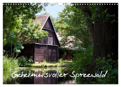 Geheimnisvoller Spreewald (Wandkalender 2027 DIN A3 quer), CALVENDO Monatskalender