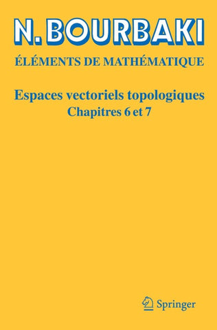 Espaces Vectoriels Topologiques