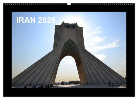 IRAN 2026 (Wandkalender 2026 DIN A2 quer), CALVENDO Monatskalender
