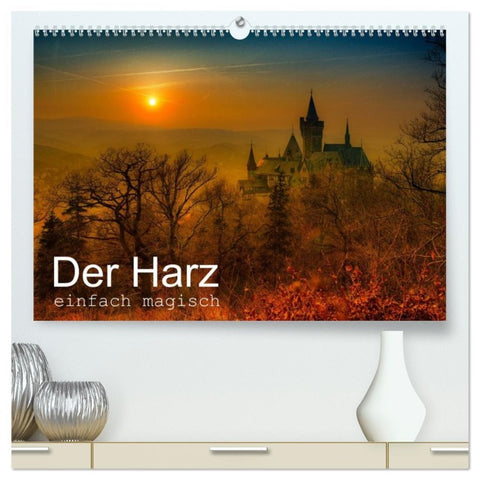 Der Harz einfach magisch (hochwertiger Premium Wandkalender 2026 DIN A2 quer), Kunstdruck in Hochglanz
