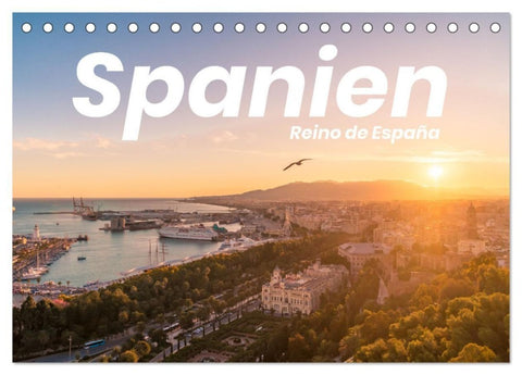 Spanien - einzigartige Motive (Tischkalender 2027 DIN A5 quer), CALVENDO Monatskalender