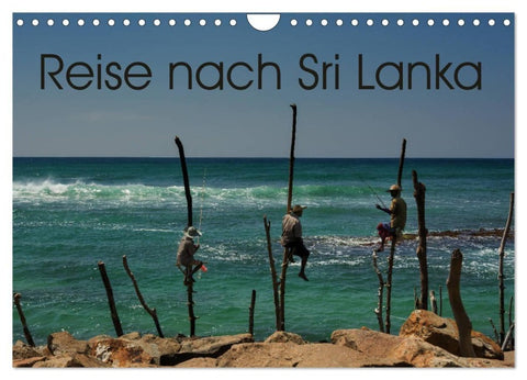 Reise nach Sri Lanka (Wandkalender 2027 DIN A4 quer), CALVENDO Monatskalender
