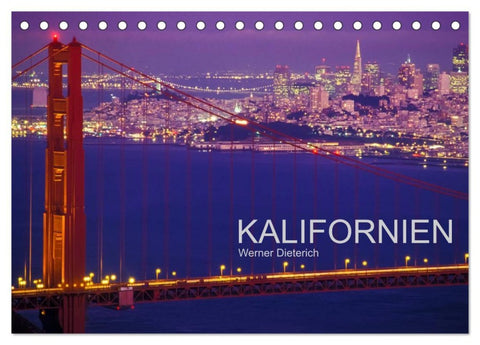 KALIFORNIEN (Tischkalender 2026 DIN A5 quer), CALVENDO Monatskalender