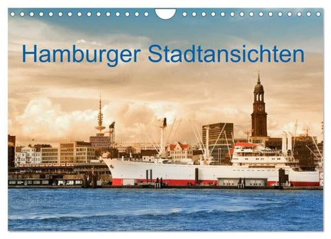 Hamburger Stadtansichten (Wandkalender 2027 DIN A4 quer), CALVENDO Monatskalender