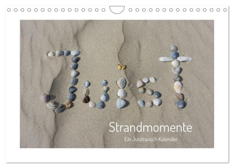 Juist Strandmomente (Wandkalender 2027 DIN A4 quer), CALVENDO Monatskalender