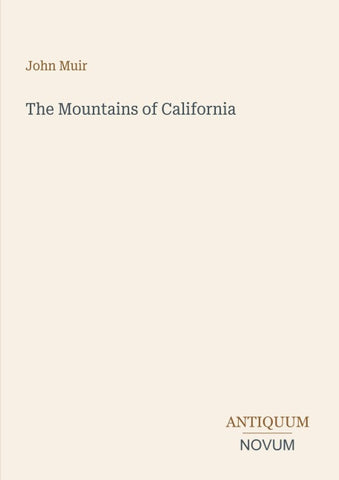 The Mountains of California