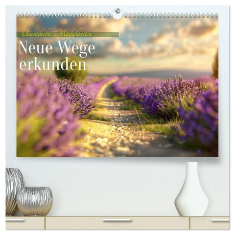 Neue Wege erkunden (hochwertiger Premium Wandkalender 2027 DIN A2 quer), Kunstdruck in Hochglanz