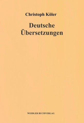 Deutsche Übersetzungen
