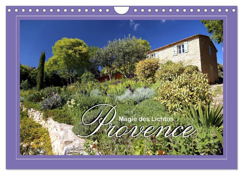 Provence - Magie des Lichtes (Wandkalender 2027 DIN A4 quer), CALVENDO Monatskalender