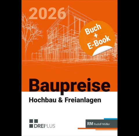Baupreise für Hochbau und Freianlagen 2026 mit E-Book (PDF)