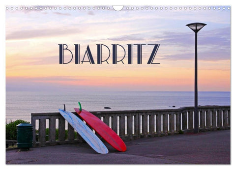 Biarritz (Wandkalender 2027 DIN A3 quer), CALVENDO Monatskalender