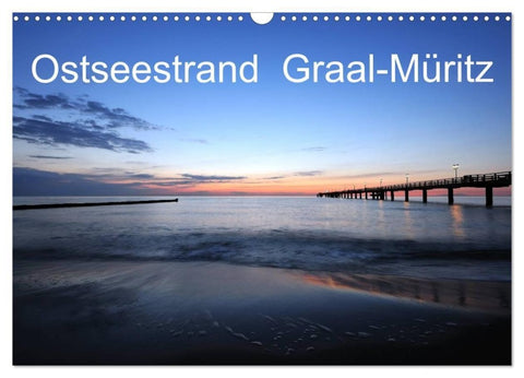 Ostseestrand Graal-Müritz (Wandkalender 2027 DIN A3 quer), CALVENDO Monatskalender