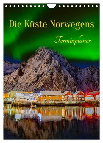 Die Küste Norwegens - Terminplaner (Wandkalender 2027 DIN A4 hoch), CALVENDO Monatskalender