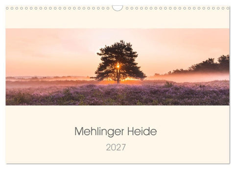 Mehlinger Heide (Wandkalender 2027 DIN A3 quer), CALVENDO Monatskalender