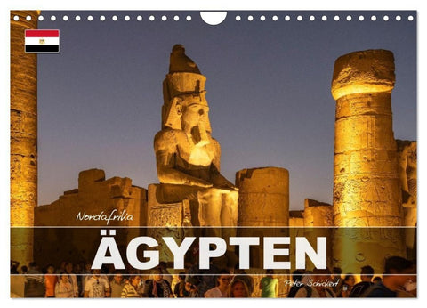 Nordafrika - Ägypten (Wandkalender 2027 DIN A4 quer), CALVENDO Monatskalender