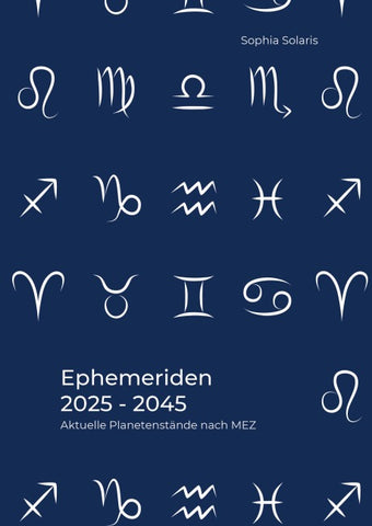 Ephemeriden 2025 bis 2045