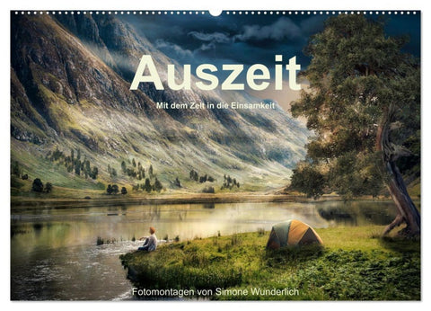Kurze Auszeit (Wandkalender 2026 DIN A2 quer), CALVENDO Monatskalender